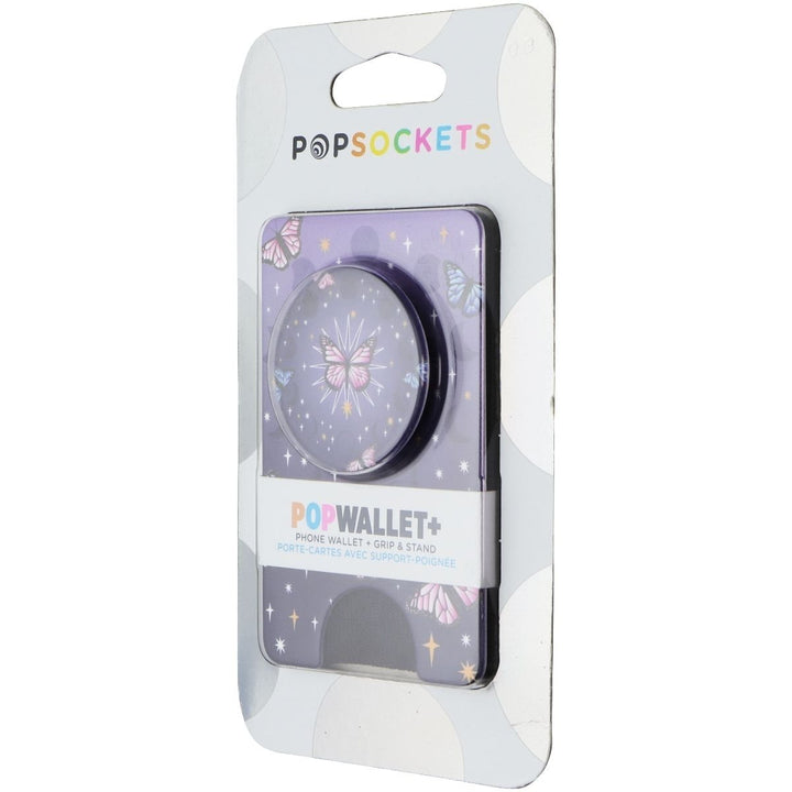 PopSockets (PopWallet+) Phone Grip and Stand - Retrograde Butterfly Image 1