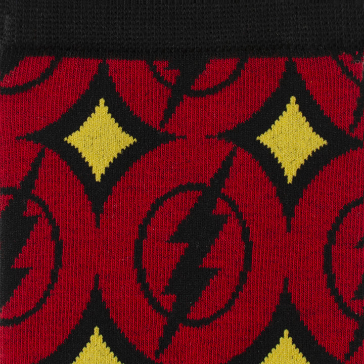The Flash Circle Logo Pattern Dress Socks Image 3