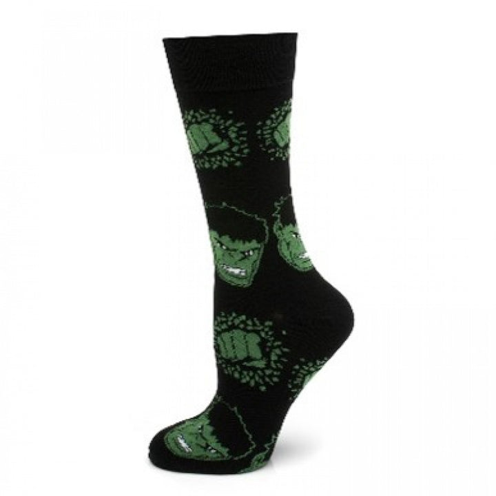 The Incredible Hulk Punch Through Dress Socks Image 1