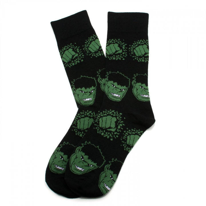 The Incredible Hulk Punch Through Dress Socks Image 2