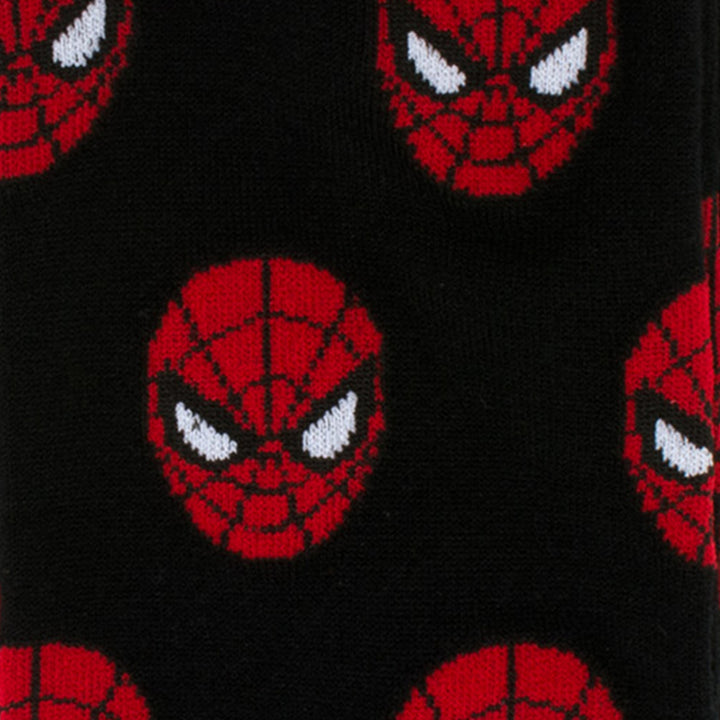 Spider-Man Mask Icons Dress Socks Image 4