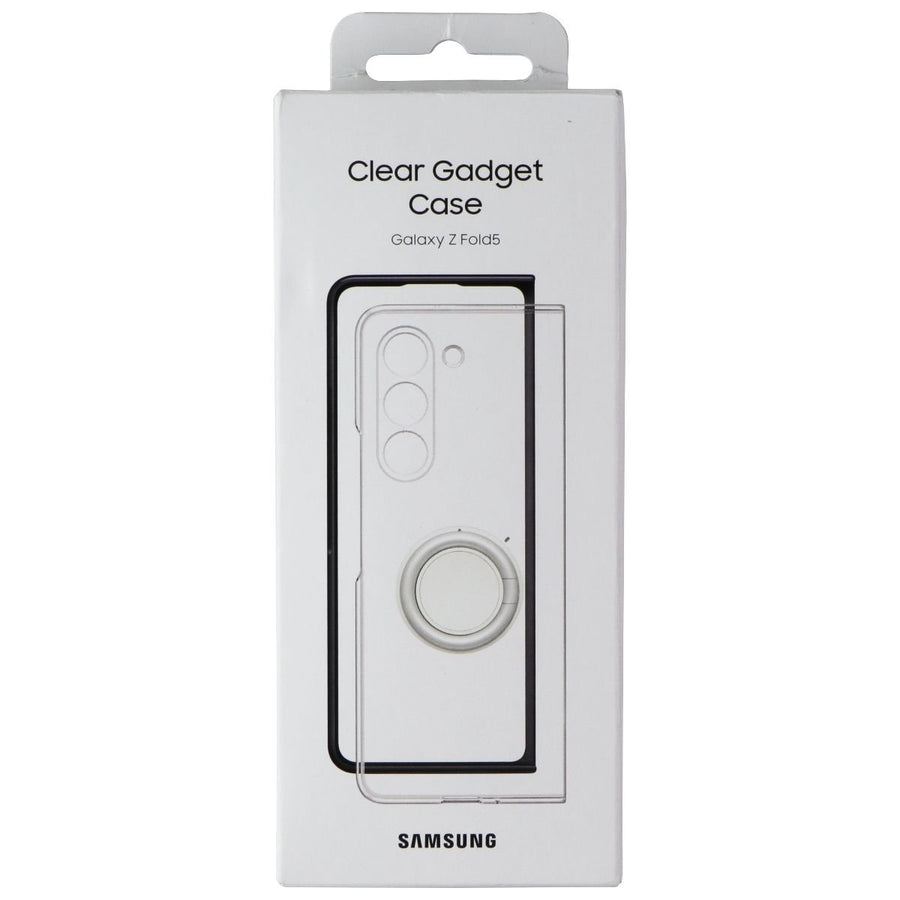 Samsung Clear Gadget Case for Samsung Galaxy Z Fold5 - Clear/Black Image 1