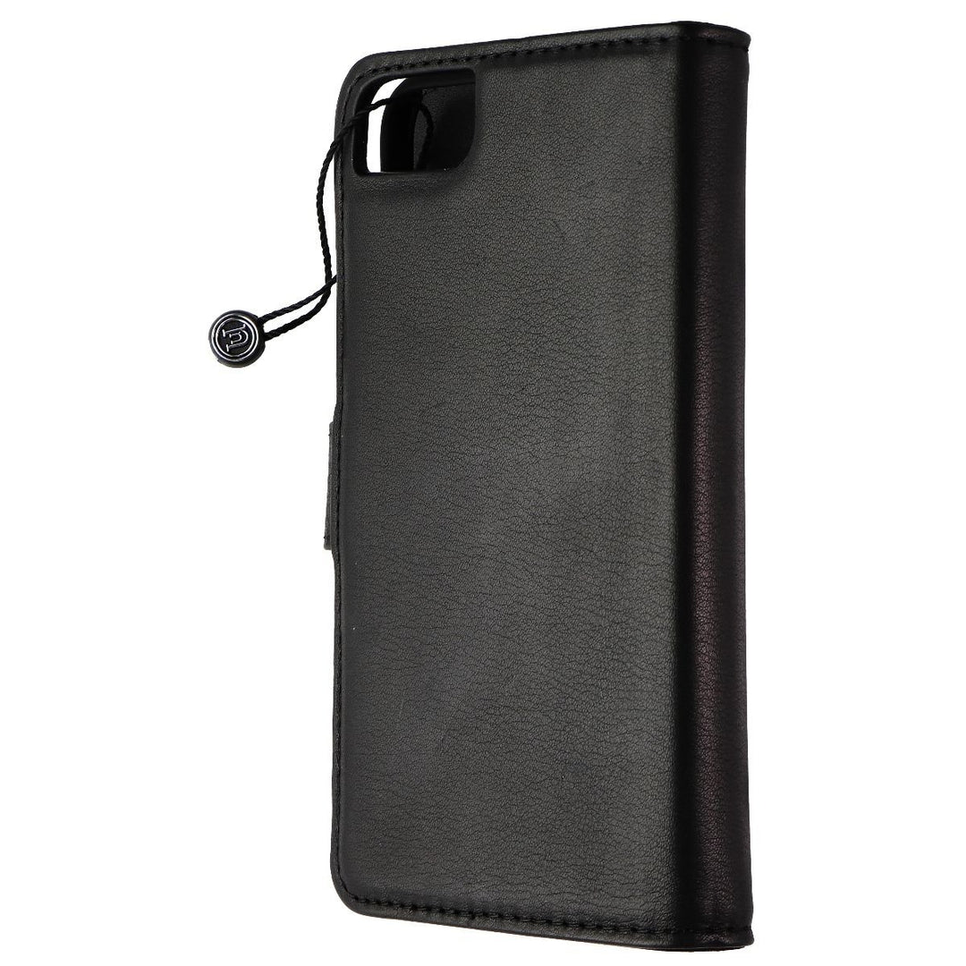 Unique London Genuine Leather 2-in-1 Folio for Apple iPhone 8/7 - Black (Refurbished) Image 1