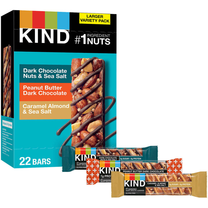 KIND Nut BarVariety Pack1.4 Ounce (Pack of 22) Image 3