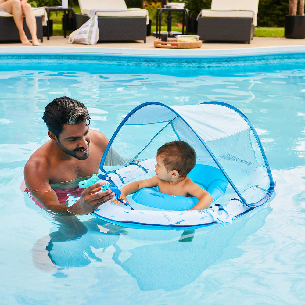 Elite Baby Spring Float with Sun Canopy Image 2