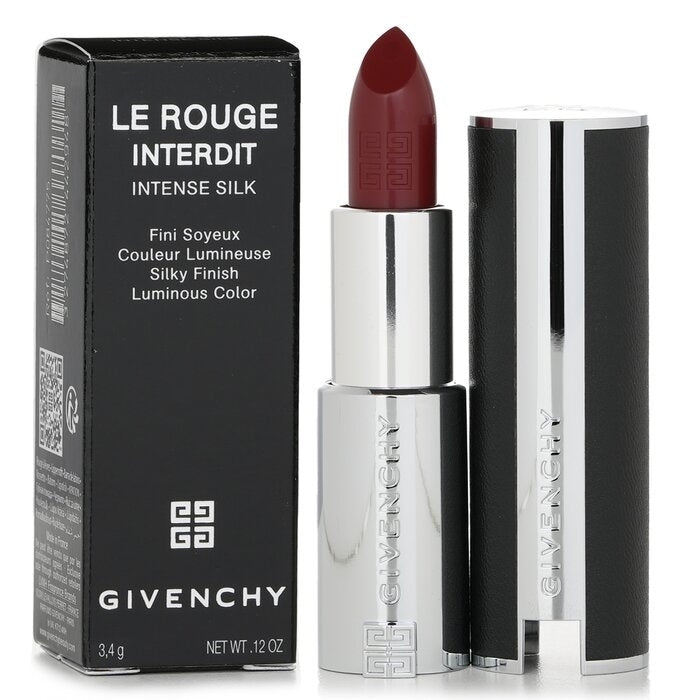 Givenchy - Le Rouge Interdit Intense Silk Lipstick -  N334 Grenat Volontaire(3.4g/0.12oz) Image 1