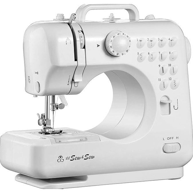 Michley Lil Sew and Sew Sewing Machine White- Image 2