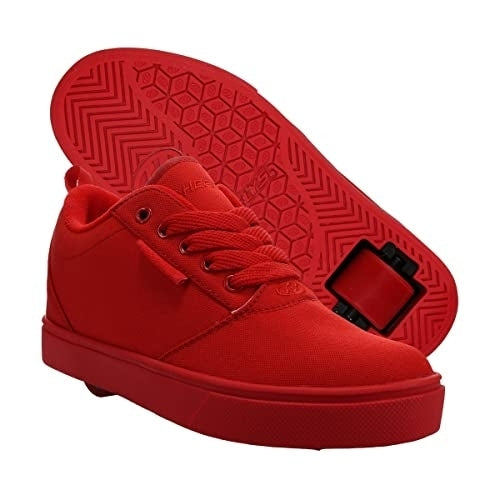 HEELYS Adults Pro 20 Wheels Sneakers Shoes RED Image 2