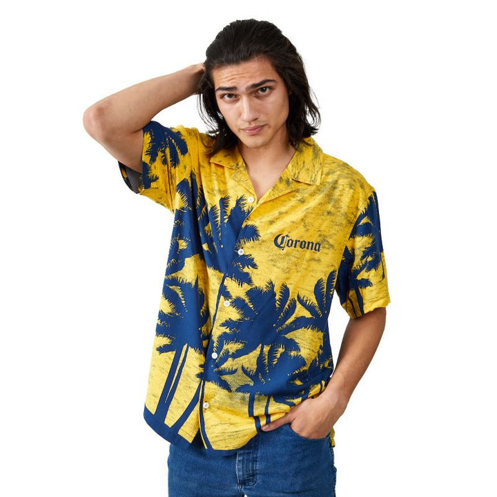 Corona Extra Palm Breeze Button-Down Shirt Image 4