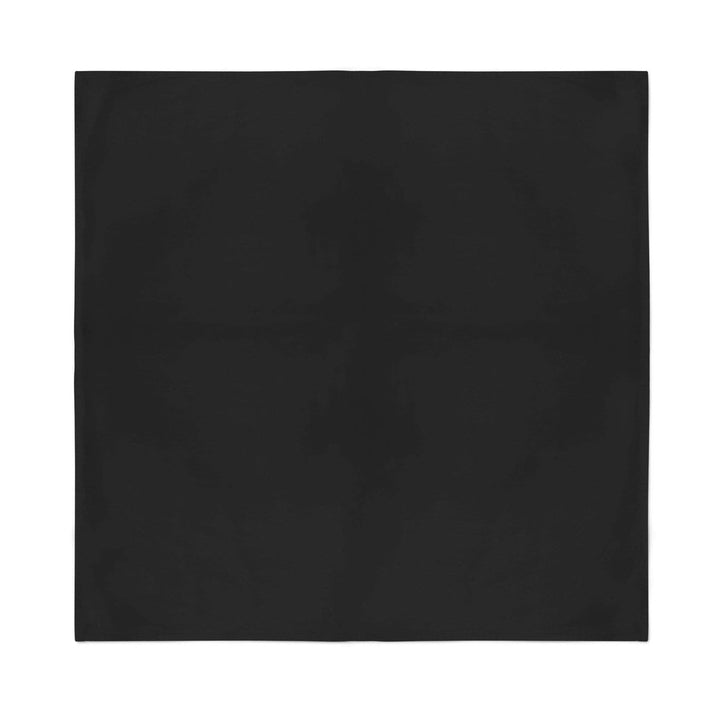 9 Extra Large Cotton Plain Bandanas 27 x 27 Inches - Party and Decoration - Bulk Image 1