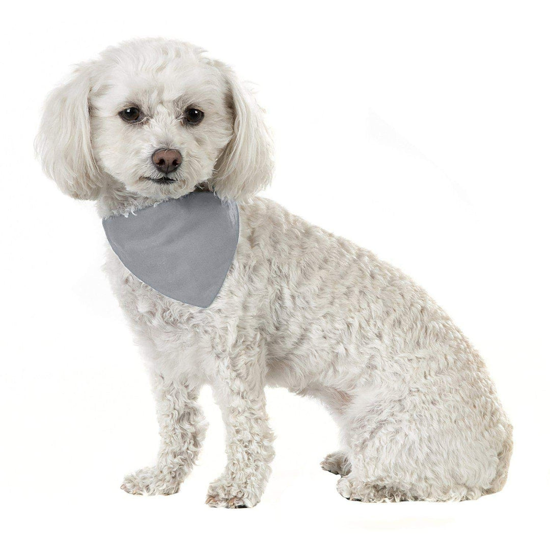 Balec Dog Bandanas 10 Pack Solid Cotton Triangle Bibs Small Medium Pets Image 10