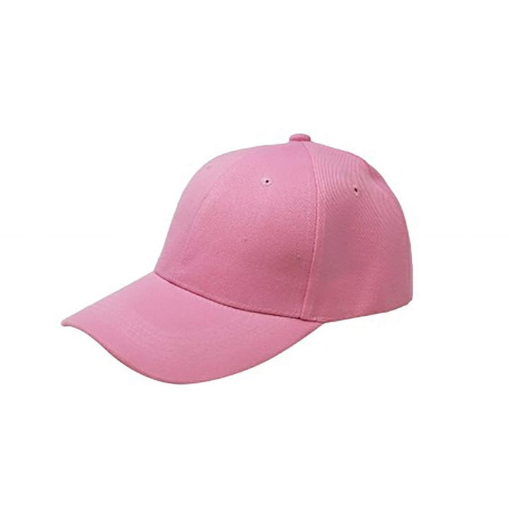 Balec Adjustable Baseball Cap Hat Plain Polyester Curved Brim One Size Assorted Image 8