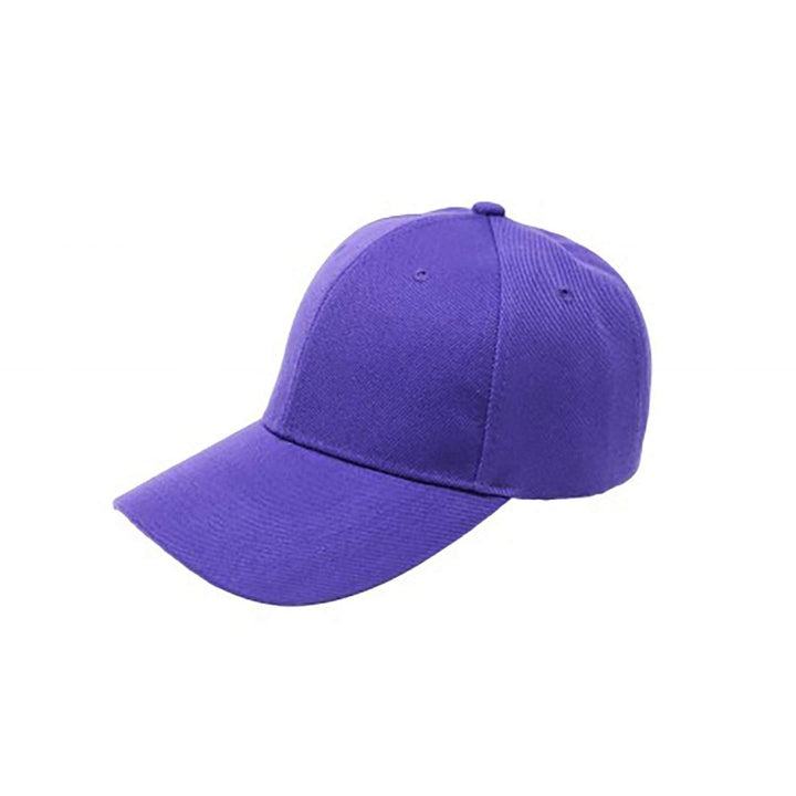 Balec Adjustable Baseball Cap Hat Plain Polyester Curved Brim One Size Assorted Image 9