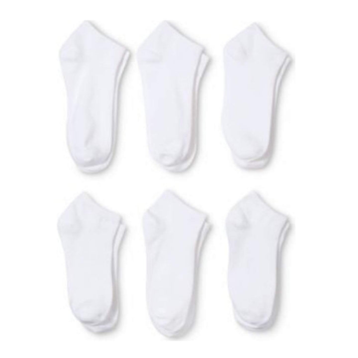 Daily Basic Cotton No Show Ankle Socks 12 Pack Men Women Black White Grey Image 3