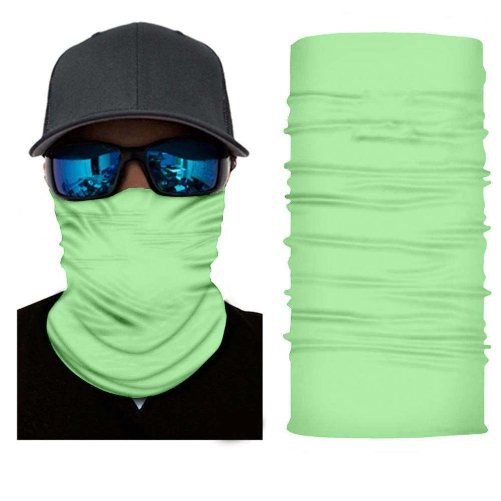 Face Cover Mask Neck Gaiter Elastic and Microfiber Tube Neck Warmer- Pack of 4 Image 4