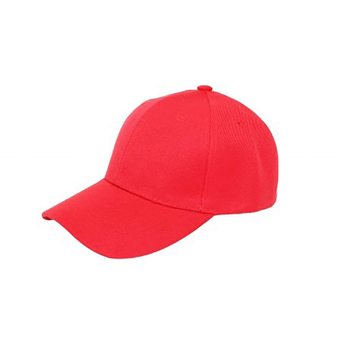 Jordefano 3 Pack Plain Baseball Cap Hat Adjustable Back Image 11