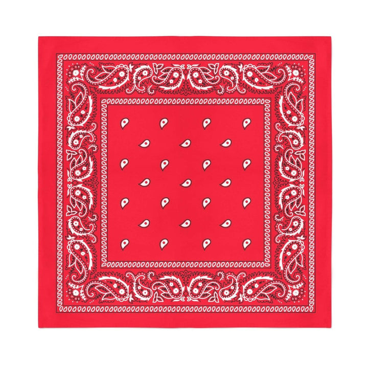 Jordefano Paisley Bandanas 14 Pack Unisex Polyester Bulk Wholesale Multiple Colors Image 1