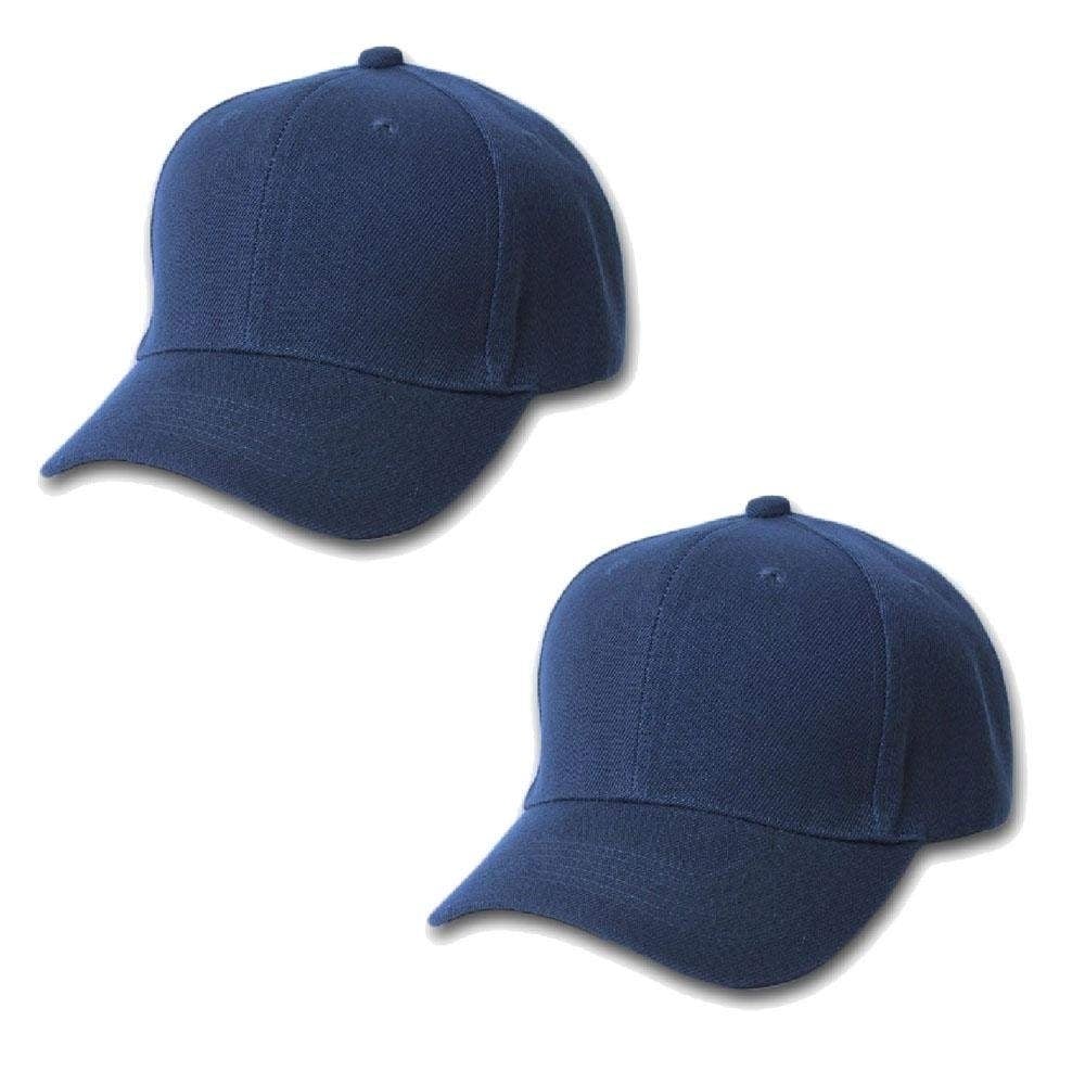 Mechaly Unisex Baseball Cap Hat 2 Pack Adjustable **** Comfortable Headwear Image 2