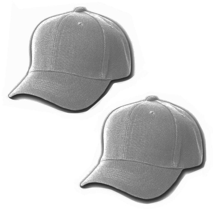 Mechaly Unisex Baseball Cap Hat 2 Pack Adjustable **** Comfortable Headwear Image 3