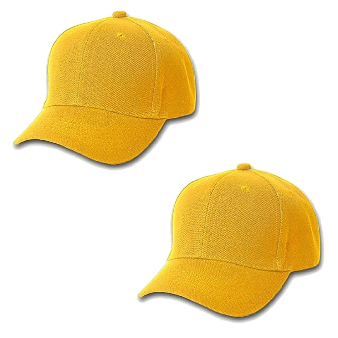 Mechaly Unisex Baseball Cap Hat 2 Pack Adjustable **** Comfortable Headwear Image 4