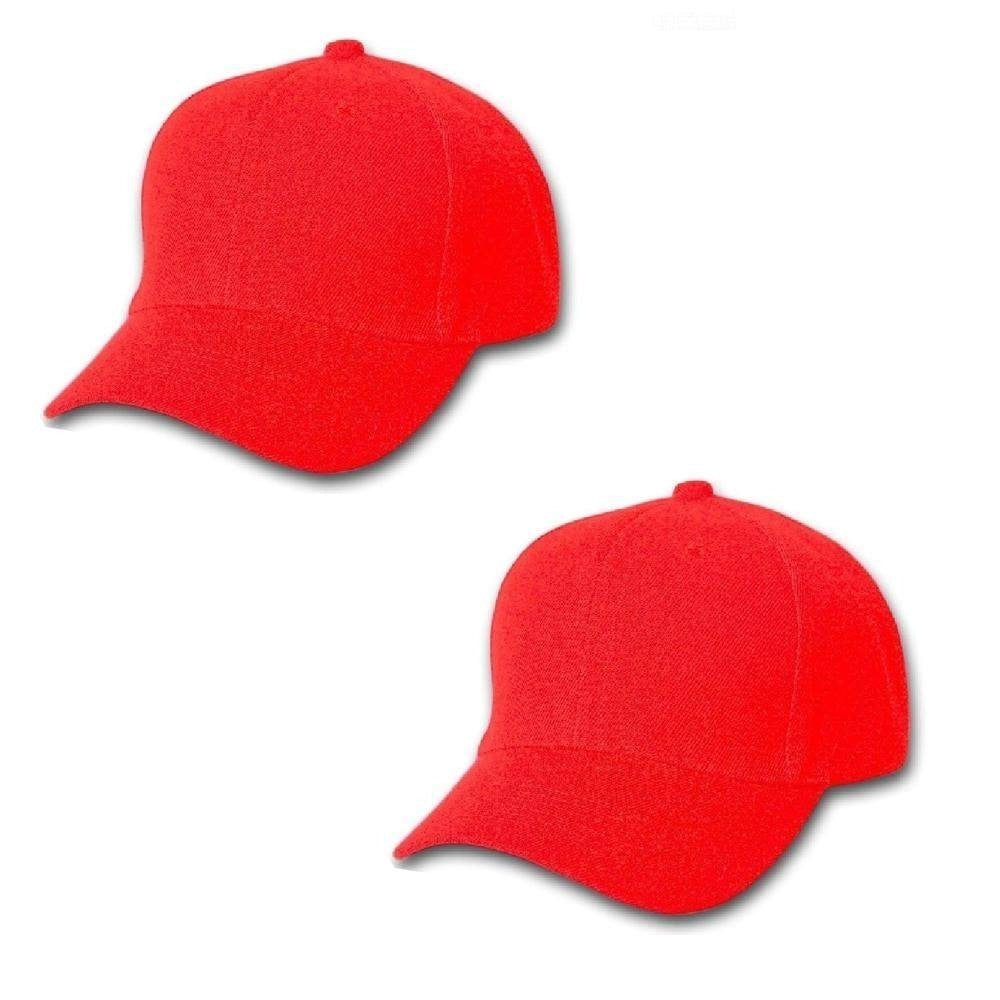 Mechaly Comfortable Solid Unisex Baseball Cap Hat - 2 Pack Image 7