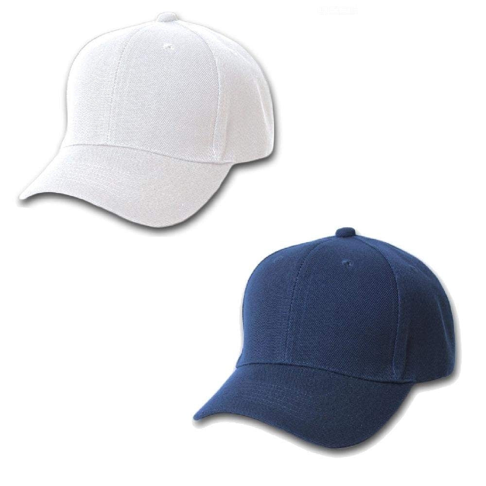 Mechaly Comfortable Solid Unisex Baseball Cap Hat - 2 Pack Image 10