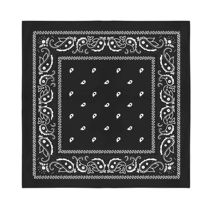 12-Pack Paisley 100% Cotton Double Sided Bandanas Image 1