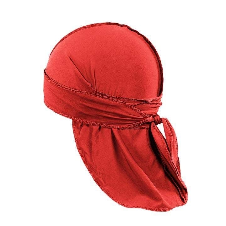 6 Pack Mens Durag Headwrap Waves Doo Rag Headscarf Long Tail Comfortable Straps Image 7