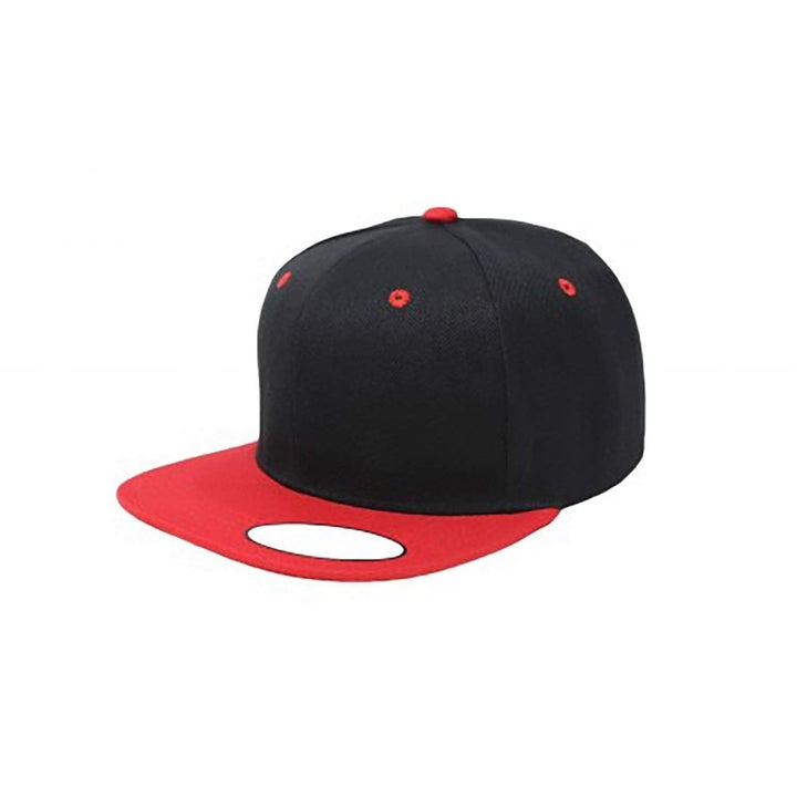 Mechaly Adjustable Snapback Cap Flatbrim Polyester Hat Hip Hop Style Image 2