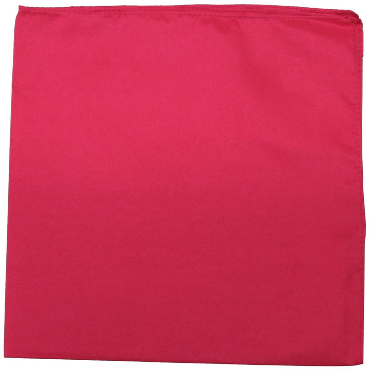 Pack of 10 22x22 Basic Polyester Bandanas Unisex Solid Colors for Everyday Use Image 9