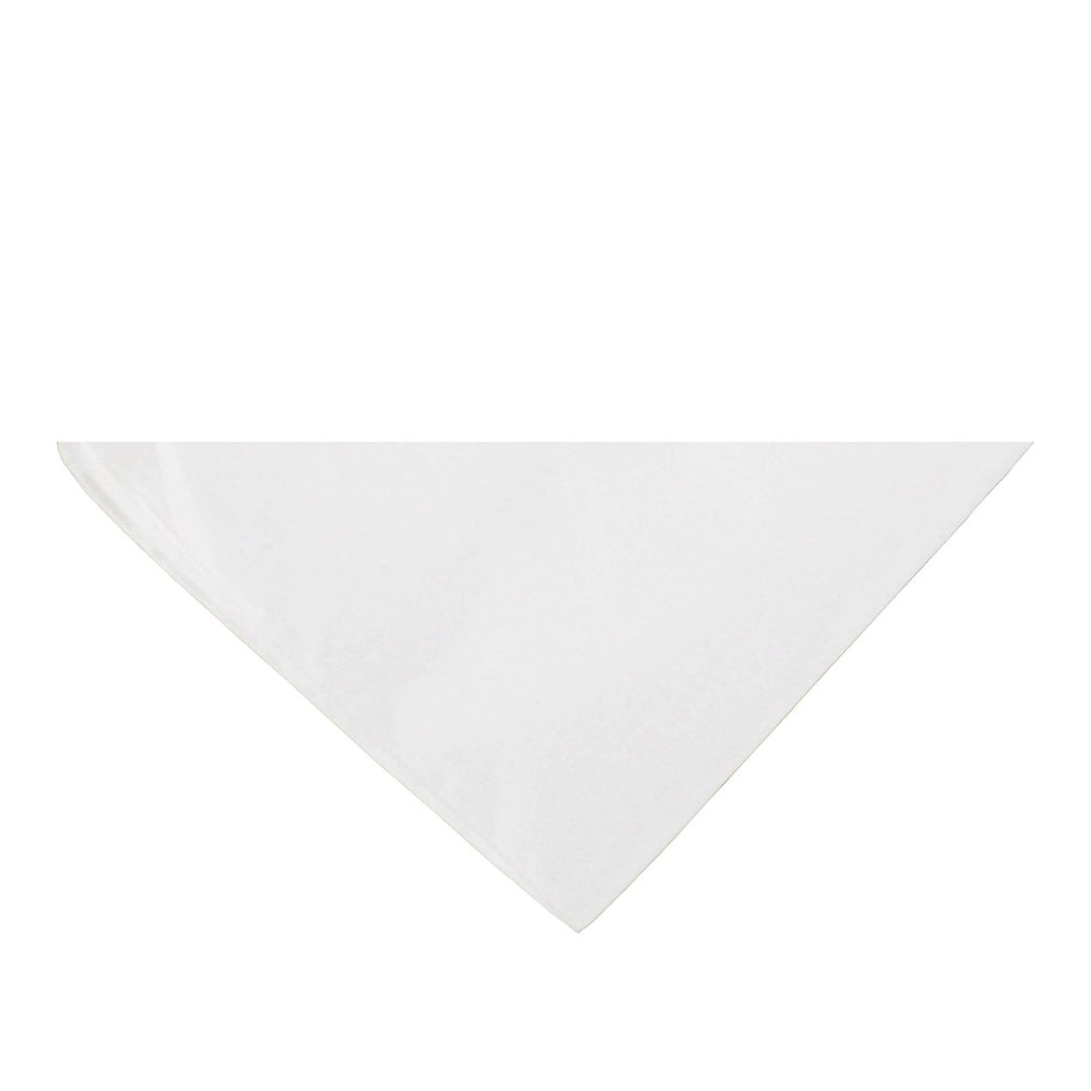 Jordefano Pack of 11 Triangle Cotton Bandanas Solid Colors 30x19 Poly Cotton Image 2