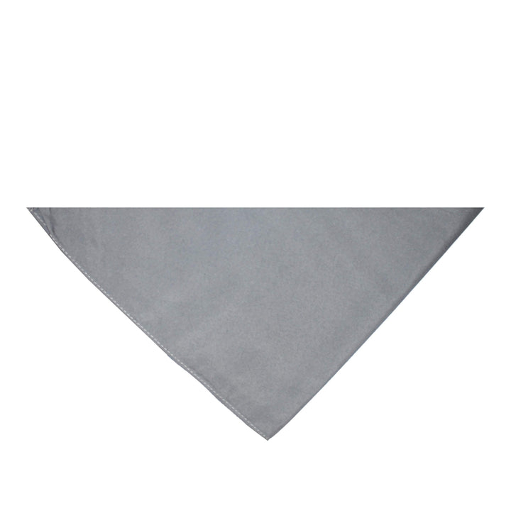 Jordefano Triangle Bandanas Pack of 12 Polyester Solid Colors 30x19 Inches Image 10