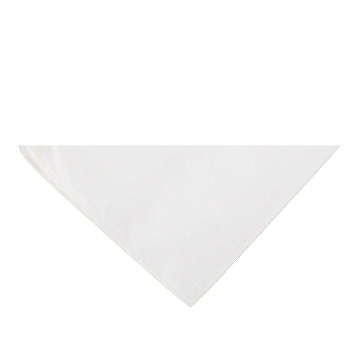 Pack of 9 Triangle Cotton Bandanas - Solid Colors and Polyester - 30 in x 20 in x 20 in Image 1