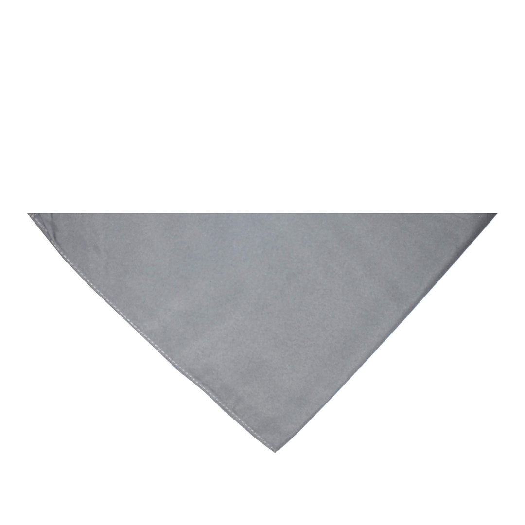 Pack of 9 Triangle Cotton Bandanas - Solid Colors and Polyester - 30 in x 20 in x 20 in Image 10
