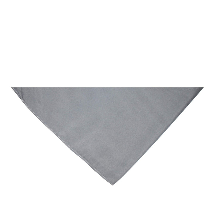 Pack of 9 Triangle Cotton Bandanas - Solid Colors and Polyester - 30 in x 20 in x 20 in Image 1