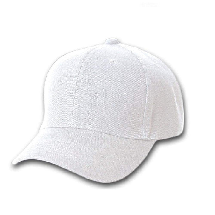 Unisex Adjustable Plain Baseball Cap Solid Color Hat Max Comfort Packs of 1-24 Image 4