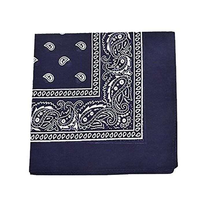 PriceMeNow 36 Pack XL Polyester Paisley Bandanas 27x27 Non Fading Colors Image 4