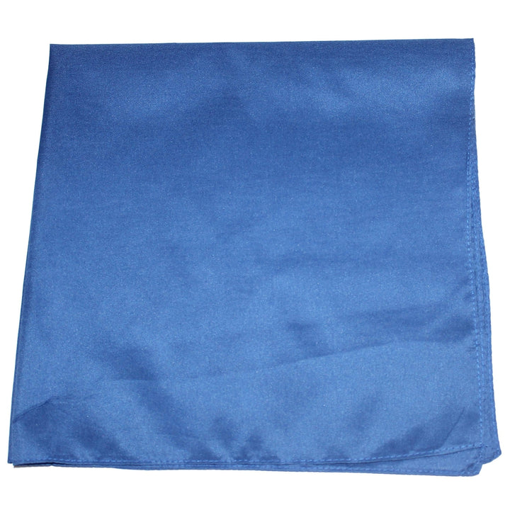 Set of 72 Mechaly Unisex Solid Polyester Plain Bandanas - Bulk Wholesale Image 4