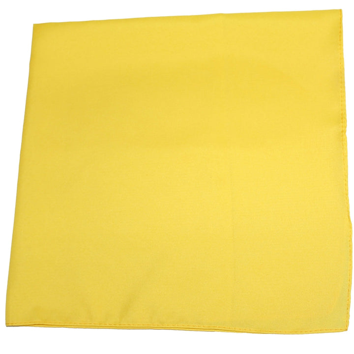 Set of 72 Mechaly Unisex Solid Polyester Plain Bandanas - Bulk Wholesale Image 10