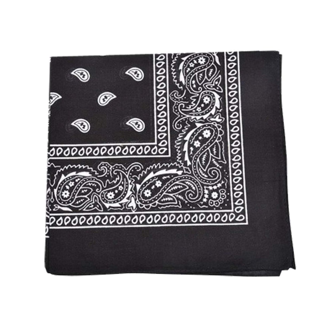 Unibasic Paisley Cotton Bandana XL 10 Pack Head Wrap Handkerchief Novelty Image 1