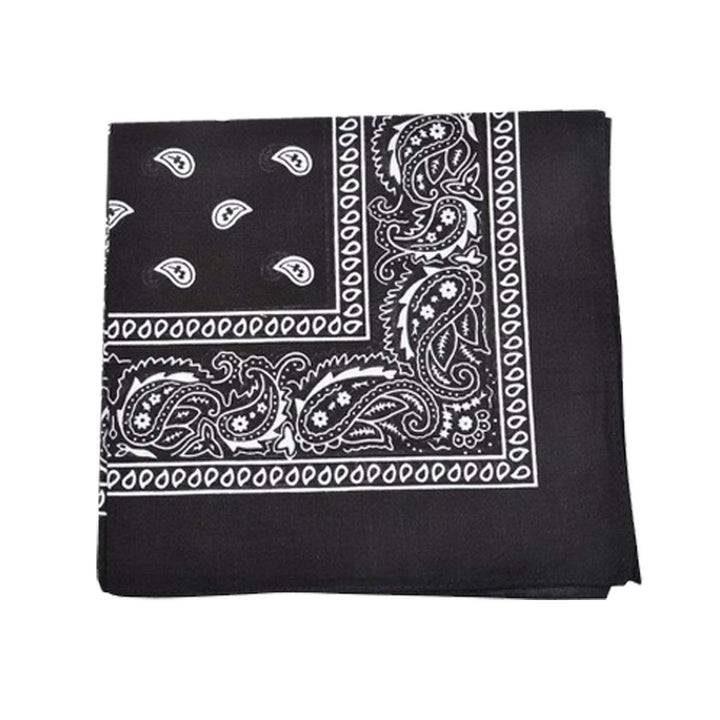 Unibasic Extra Large Polyester Paisley Bandanas 27 x 27 In - 6 Pack - Party and Decoration Image 1