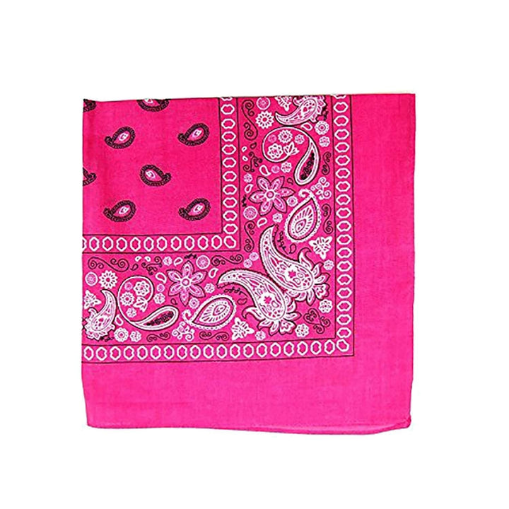 Unibasic Paisley Cotton Bandana XL 10 Pack Head Wrap Handkerchief Novelty Image 9