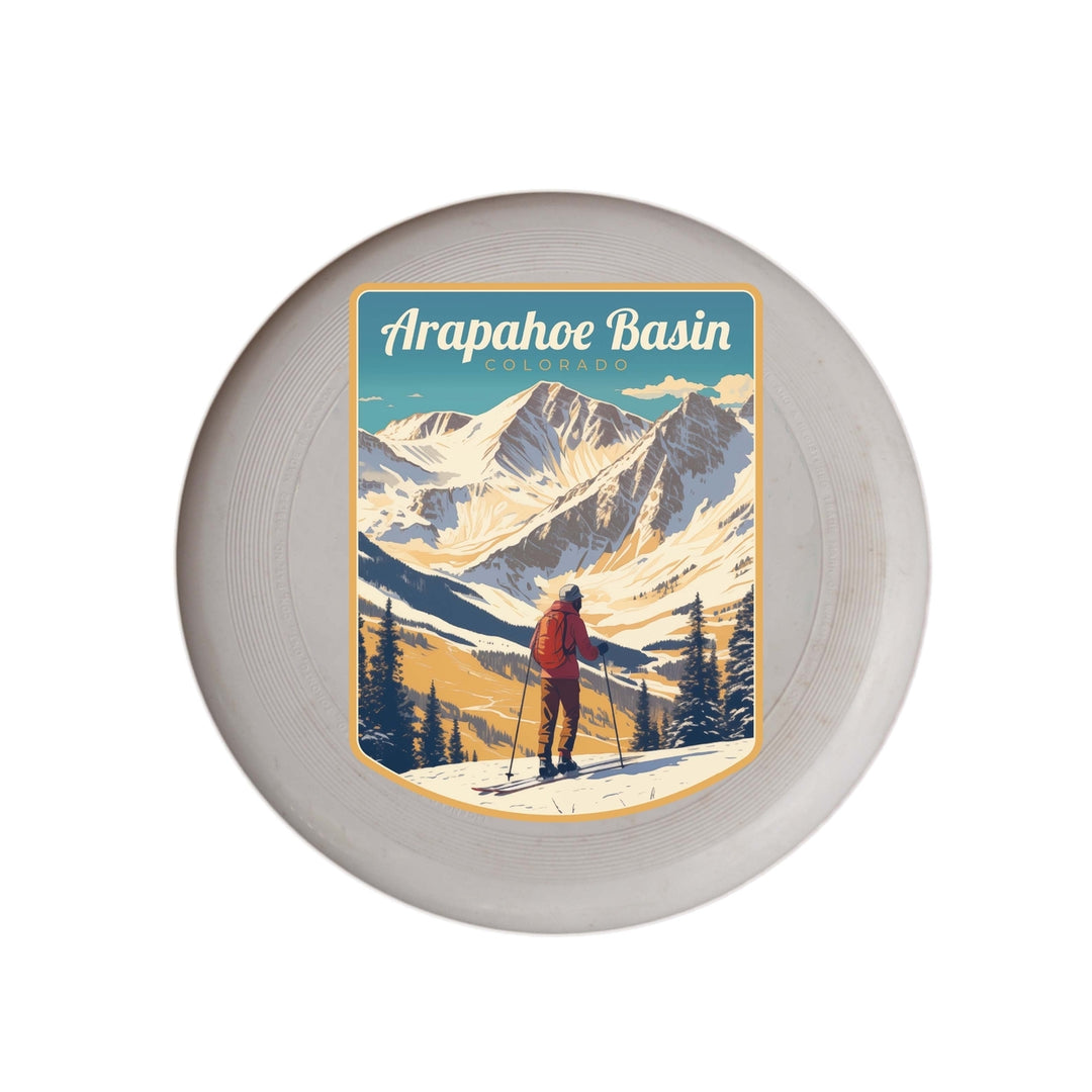 Arapahoe Basin Design A Souvenir Frisbee Flying Disc Image 1