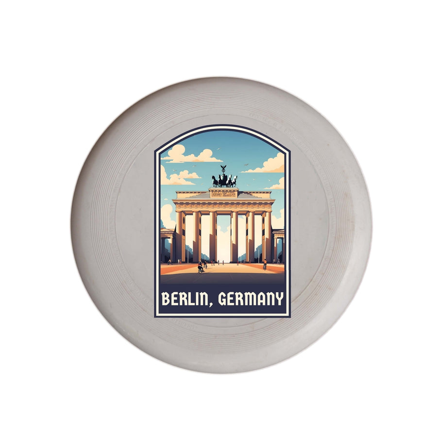 Berlin Germany Design A Souvenir Frisbee Flying Disc Image 1