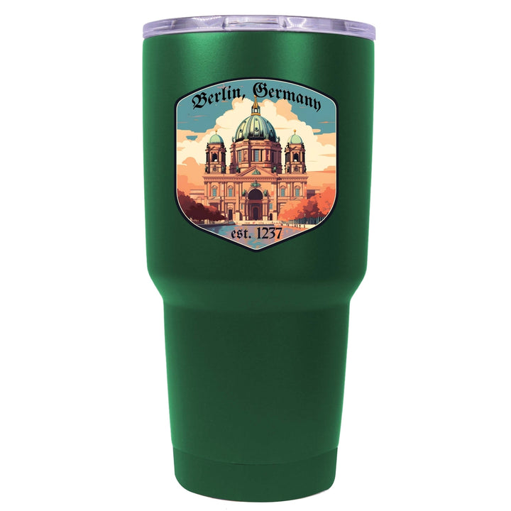 Berlin Germany Design B Souvenir 24 oz Insulated Stainless Steel Tumbler Image 1