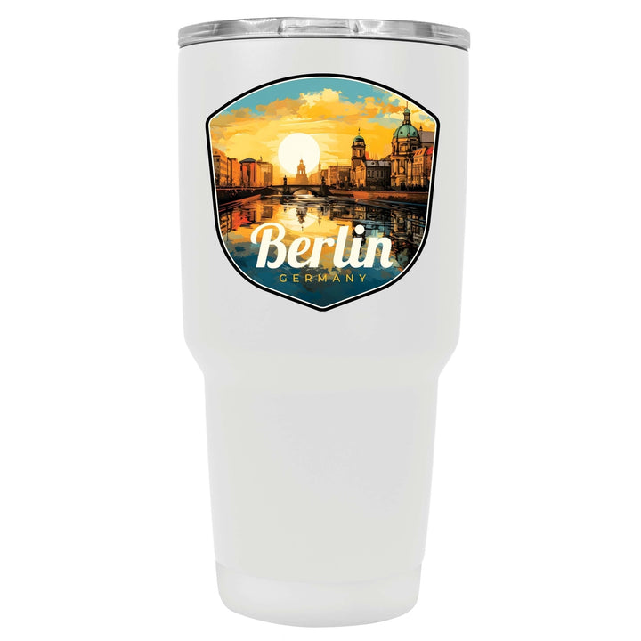 Berlin Germany Design C Souvenir 24 oz Insulated Stainless Steel Tumbler Image 1