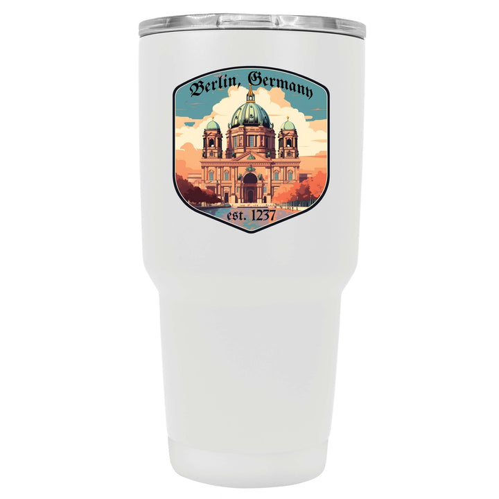 Berlin Germany Design B Souvenir 24 oz Insulated Stainless Steel Tumbler Image 3