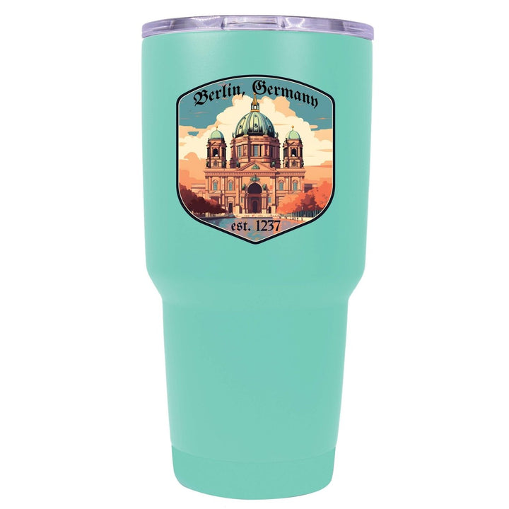 Berlin Germany Design B Souvenir 24 oz Insulated Stainless Steel Tumbler Image 1