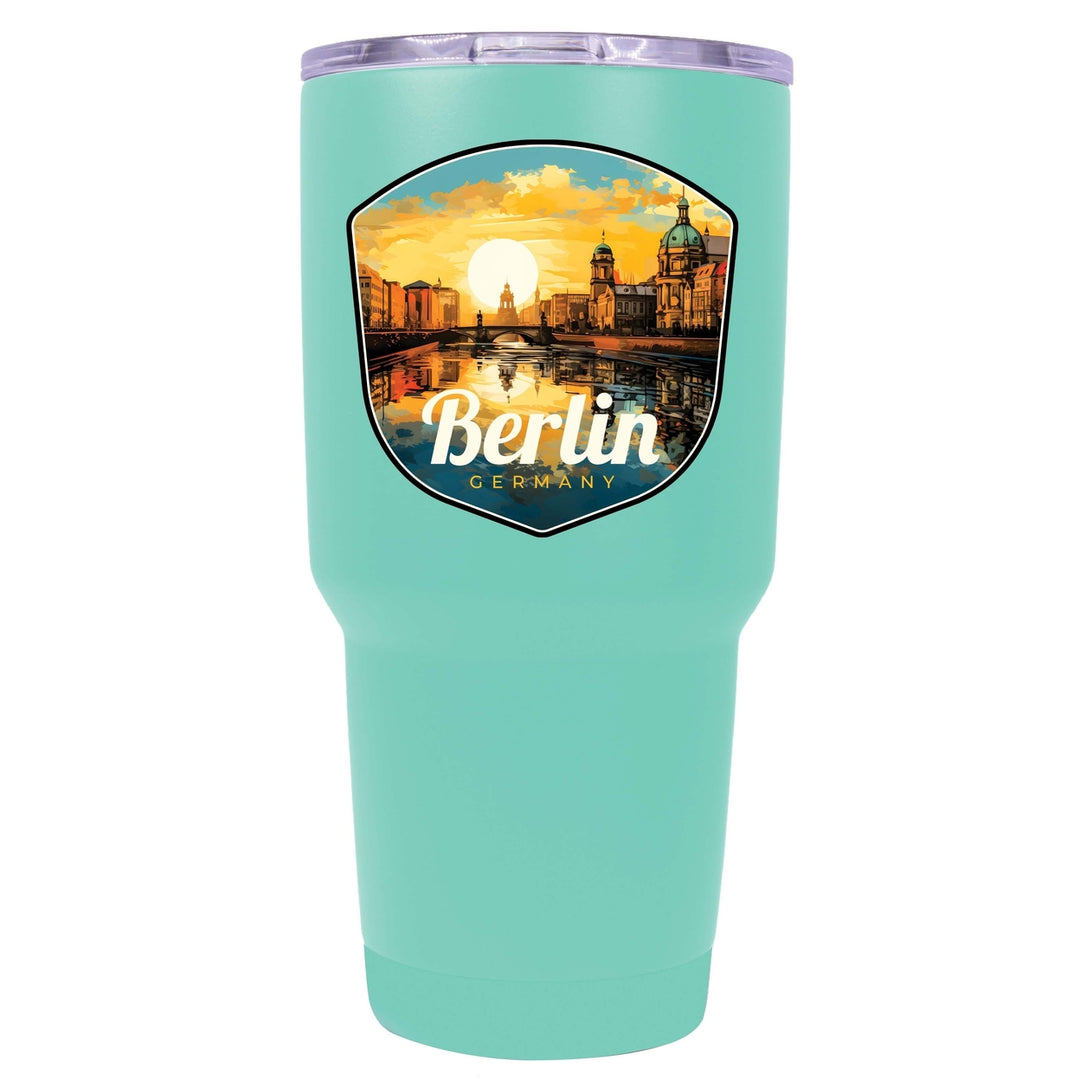 Berlin Germany Design C Souvenir 24 oz Insulated Stainless Steel Tumbler Image 3