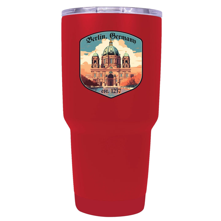 Berlin Germany Design B Souvenir 24 oz Insulated Stainless Steel Tumbler Image 8